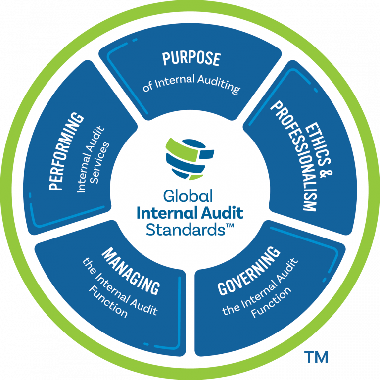 Global Internal Audit Standards 2024 IIA   2023 7600 Standards Graphic Color 01 768x768 