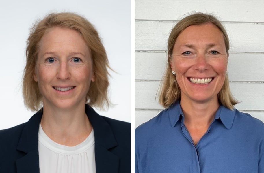 Christine Åkerstrøm og Karin Styrmoe, DNB